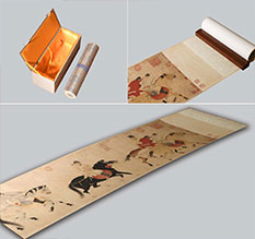 漳县馆藏书画复制博物馆书画复制服务