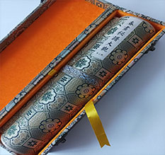 漳县书画装裱案例